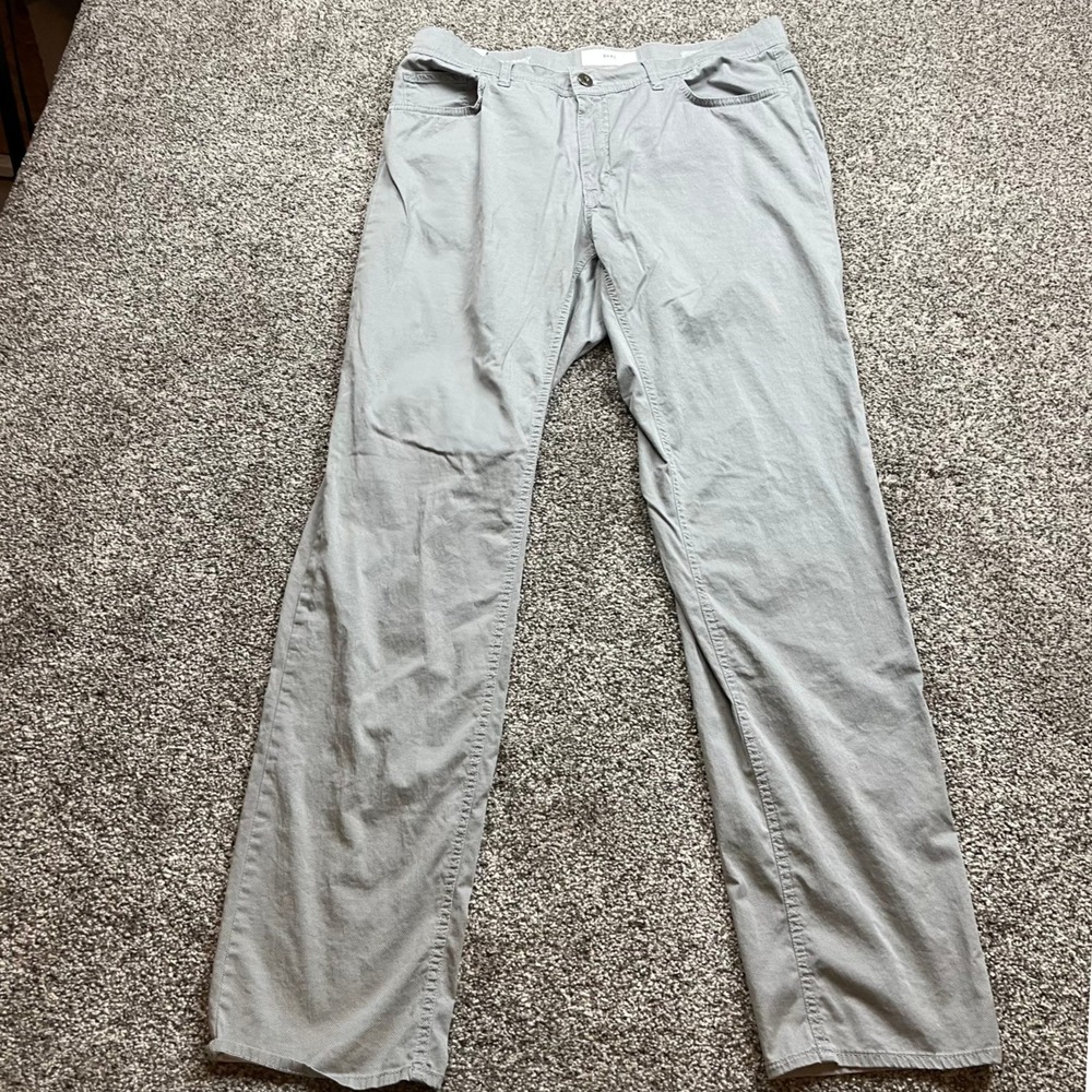 brax pants mens 34X31 Chinos COOPER U golf dress pants‎ Geometric Straight